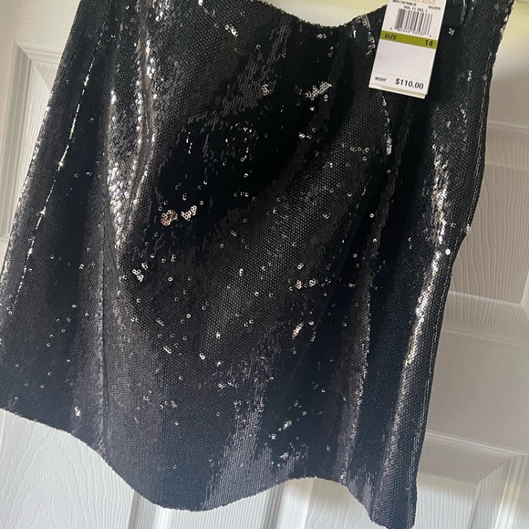 Michael Kors Sequin Mini Skirt - Side Zipper - Picture 2 of 3